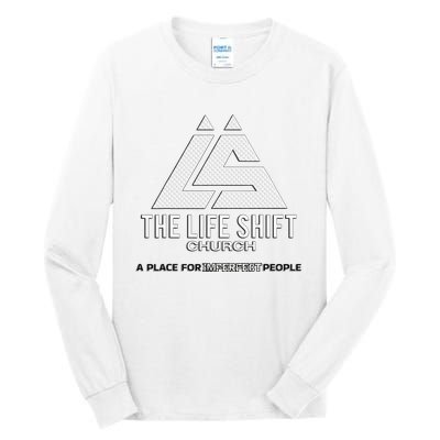 Design For The Life Shift Church Church Logo Design Tall Long Sleeve T-Shirt