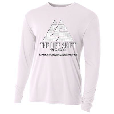 Design For The Life Shift Church Church Logo Design Cooling Performance Long Sleeve Crew