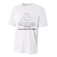 Design For The Life Shift Church Church Logo Design Performance Sprint T-Shirt