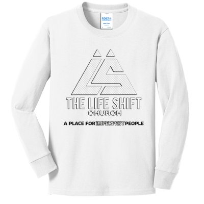 Design For The Life Shift Church Church Logo Design Kids Long Sleeve Shirt