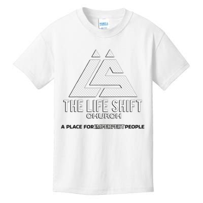 Design For The Life Shift Church Church Logo Design Kids T-Shirt