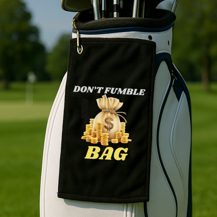 DonT Fumble The Bag Golf Towel