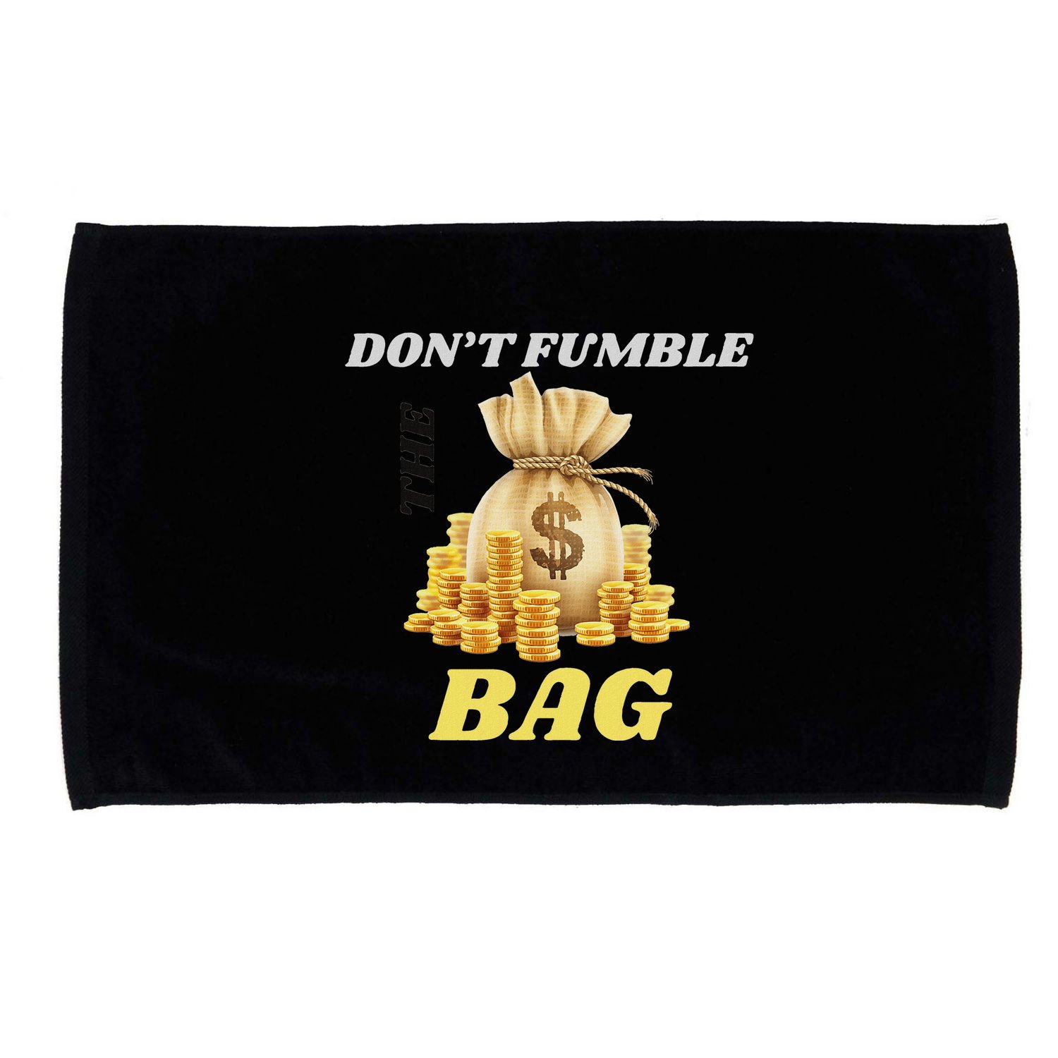 DonT Fumble The Bag Microfiber Hand Towel