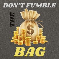 DonT Fumble The Bag Cotton Canvas Backpack