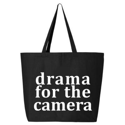 Drama For The Camera Typography Minimalist 25L Jumbo Tote