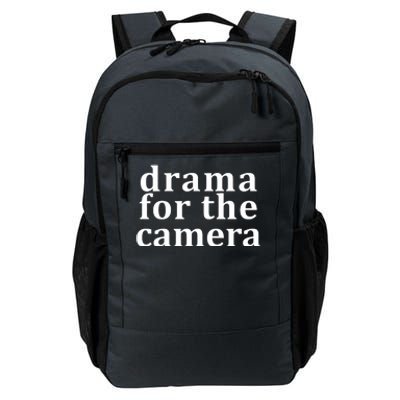 Drama For The Camera Typography Minimalist Daily Commute Backpack