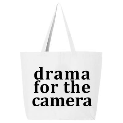 Drama For The Camera Typography Minimalist 25L Jumbo Tote