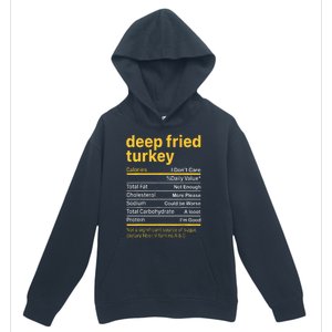 Deep Fried Turkey Nutrition Facts Thanksgiving Food Urban Pullover Hoodie