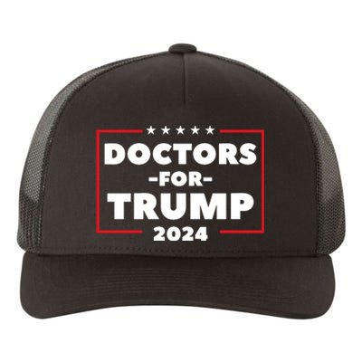 Doctors For Trump 2024 Yupoong Adult 5-Panel Trucker Hat