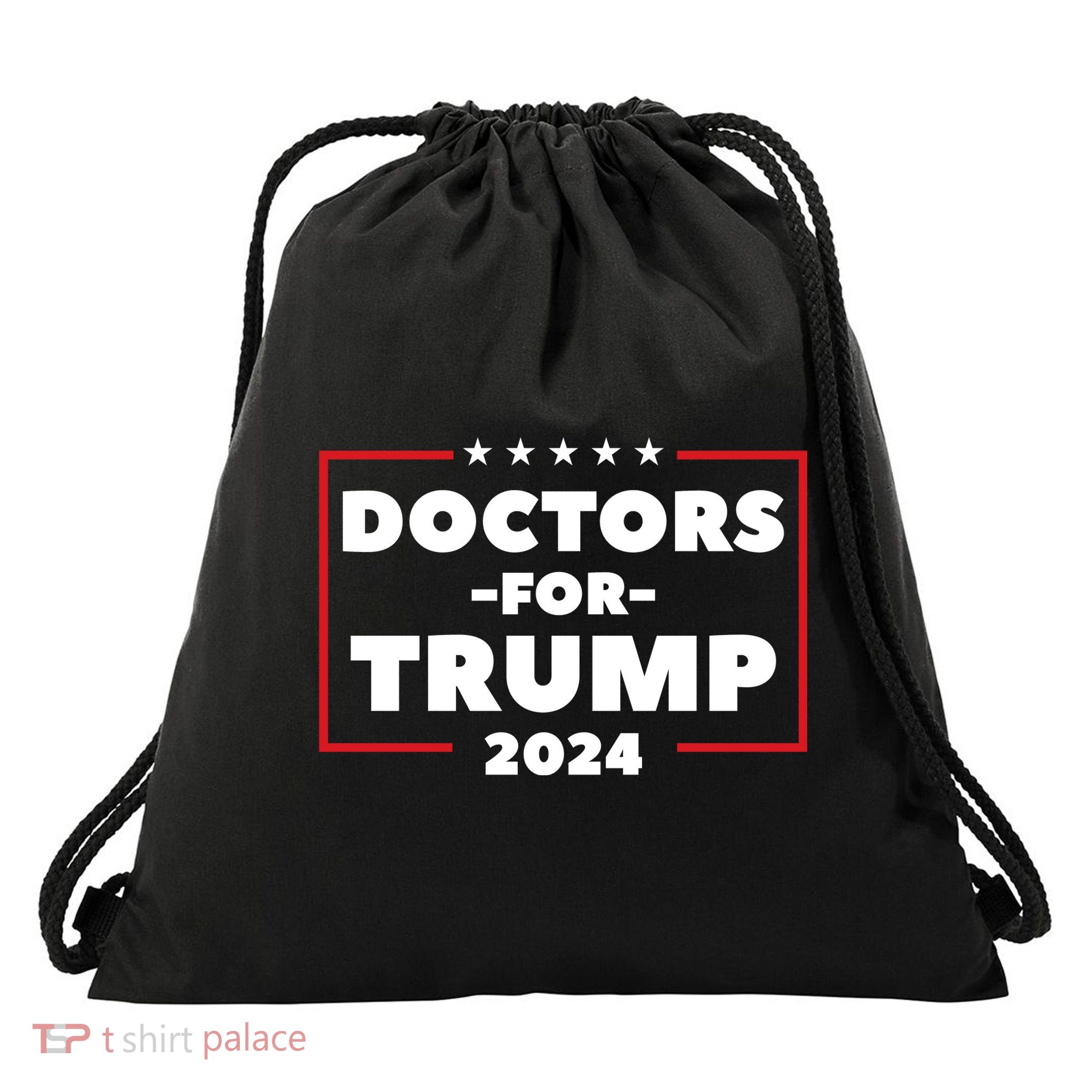 Doctors For Trump 2024 Drawstring Bag