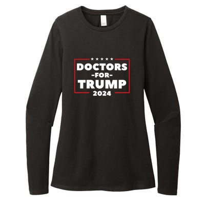 Doctors For Trump 2024 Womens CVC Long Sleeve Shirt