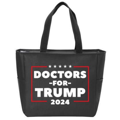 Doctors For Trump 2024 Zip Tote Bag