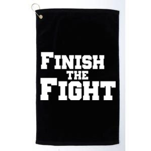 Dallas Finish The Fight Platinum Collection Golf Towel