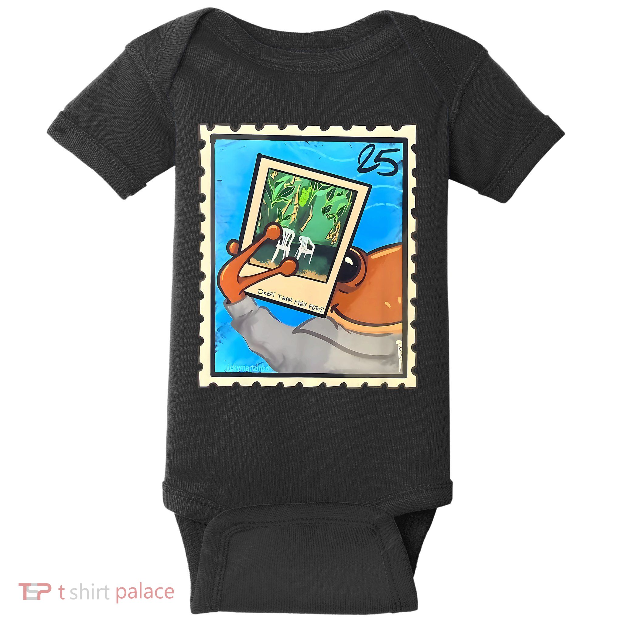 Debi Frog Tirar Funny Mas Fotos Baby Bodysuit
