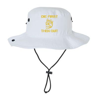 Die First Then Qui Military Veteran Skull Crown Gift Legacy Cool Fit Booney Bucket Hat