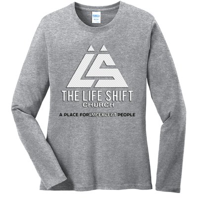 Design For The Life Shift Church Church Ladies Long Sleeve Shirt