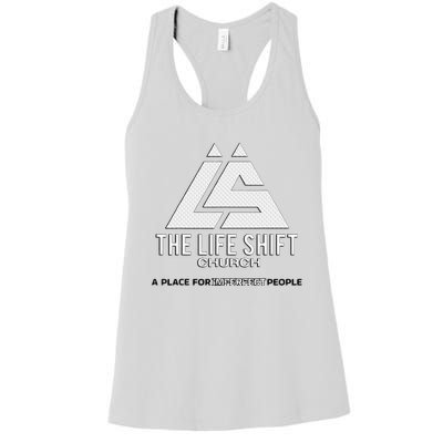 Design For The Life Shift Church Church Women's Racerback Tank