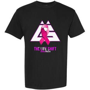 Design For The Life Shift Church Breast Cancer Awareness 2 Garment-Dyed Heavyweight T-Shirt