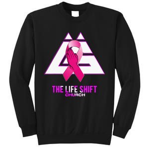 Design For The Life Shift Church Breast Cancer Awareness 2 Sweatshirt