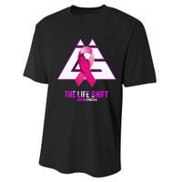 Design For The Life Shift Church Breast Cancer Awareness 2 Performance Sprint T-Shirt