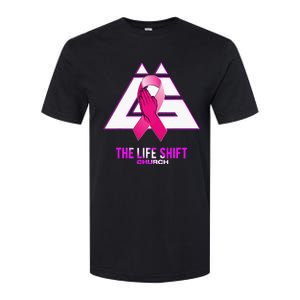 Design For The Life Shift Church Breast Cancer Awareness 2 Softstyle CVC T-Shirt