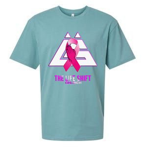 Design For The Life Shift Church Breast Cancer Awareness 2 Sueded Cloud Jersey T-Shirt