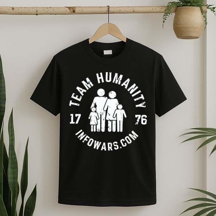 Damani Felder Team Humanity 1776 Infowars.Com T-Shirt