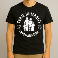 Damani Felder Team Humanity 1776 Infowars.Com T-Shirt
