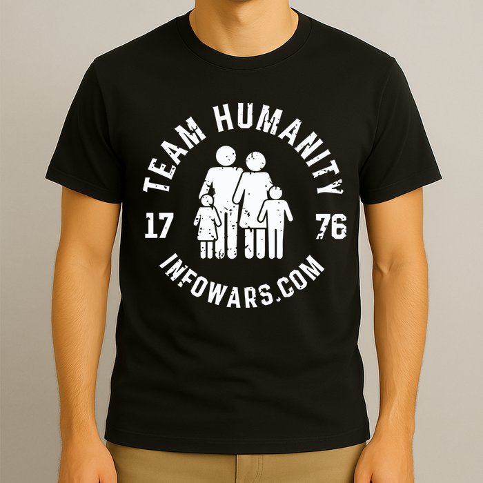 Damani Felder Team Humanity 1776 Infowars.Com T-Shirt