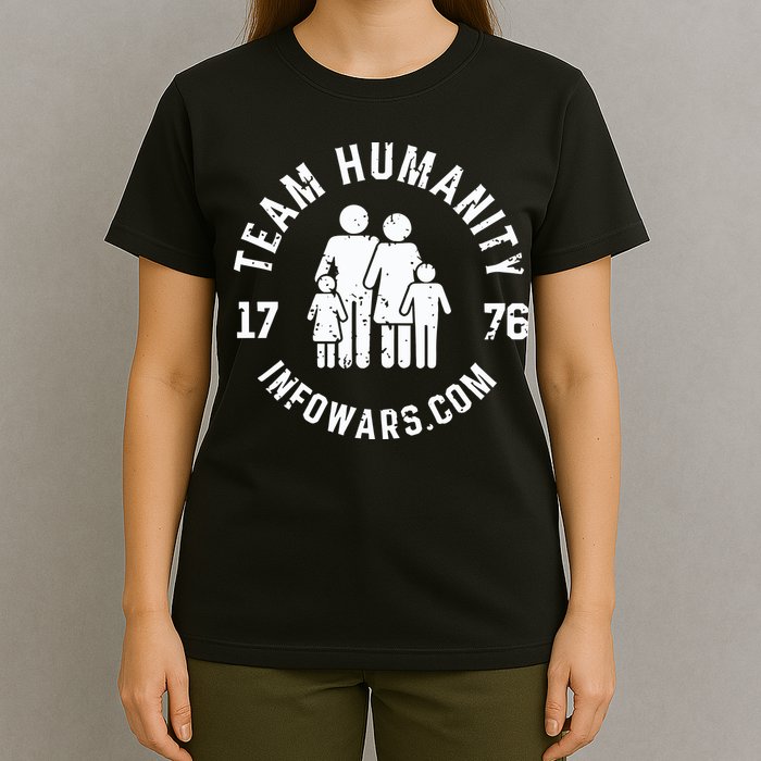 Damani Felder Team Humanity 1776 Infowars.Com T-Shirt