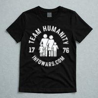 Damani Felder Team Humanity 1776 Infowars.Com T-Shirt