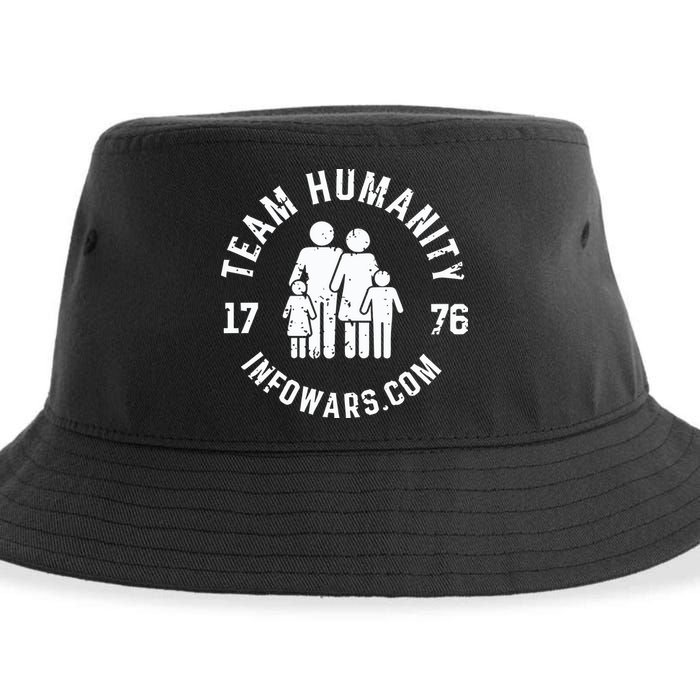 Damani Felder Team Humanity 1776 Infowars.Com Sustainable Bucket Hat