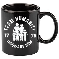 Damani Felder Team Humanity 1776 Infowars.Com 11oz C Handle Ceramic Mug