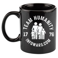 Damani Felder Team Humanity 1776 Infowars.Com 11oz C Handle Ceramic Mug