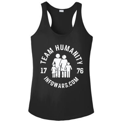 Damani Felder Team Humanity 1776 Infowars.Com Ladies PosiCharge Competitor Racerback Tank