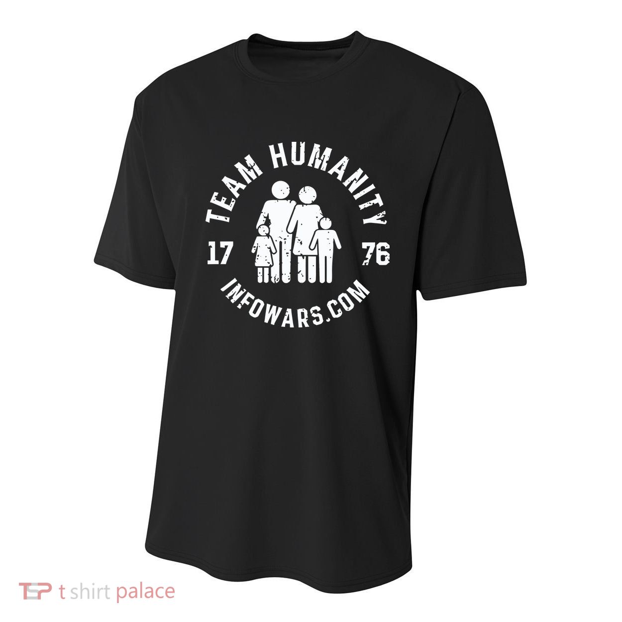 Damani Felder Team Humanity 1776 Infowars.Com Youth Performance Sprint T-Shirt