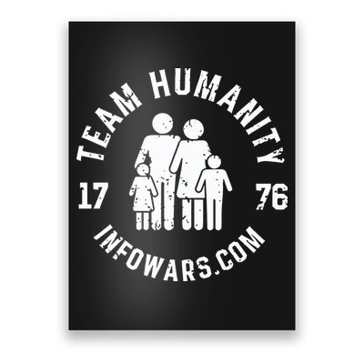 Damani Felder Team Humanity 1776 Infowars.Com Poster