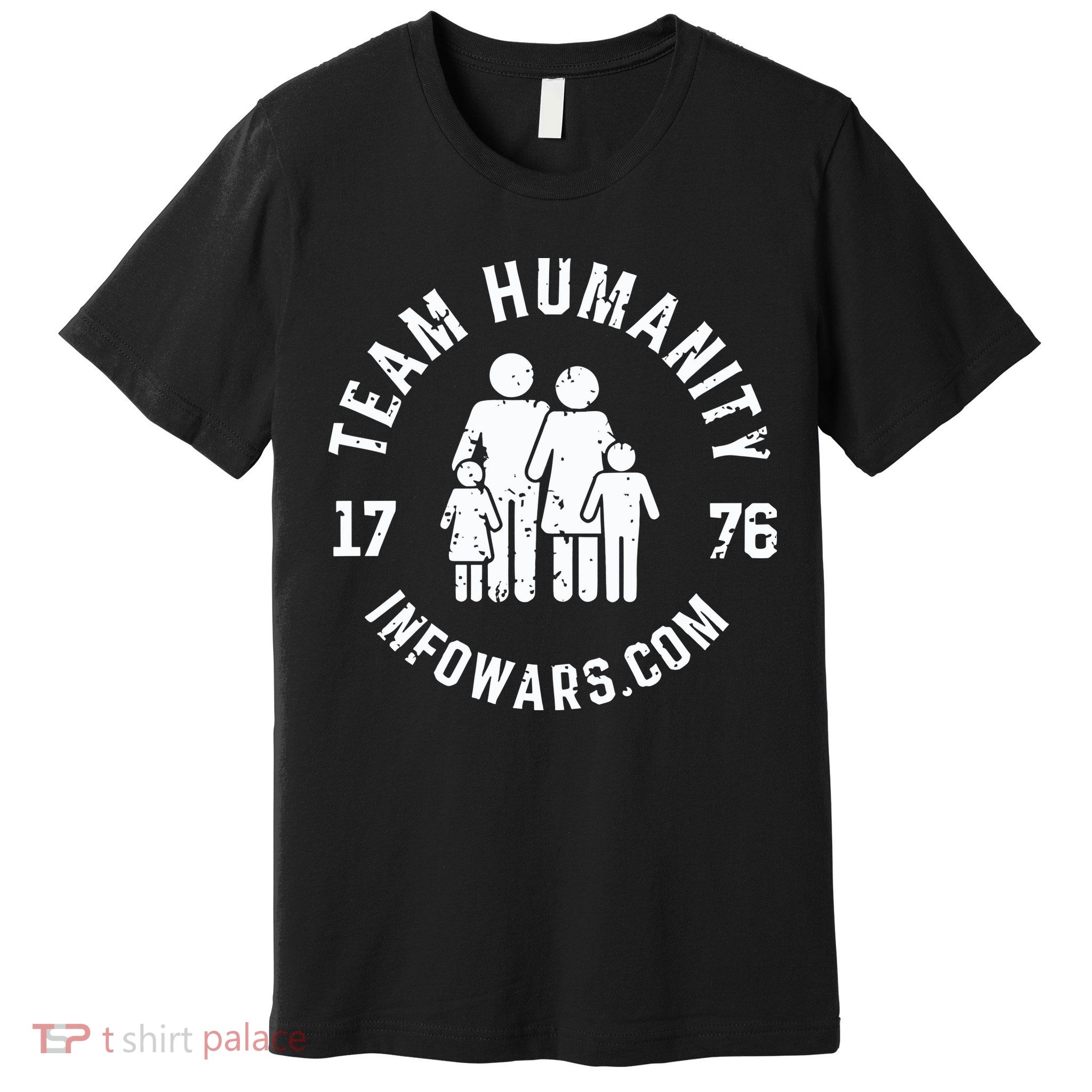 Damani Felder Team Humanity 1776 Infowars.Com Premium T-Shirt