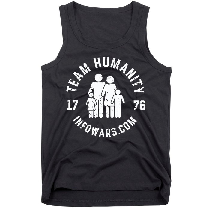 Damani Felder Team Humanity 1776 Infowars.Com Tank Top