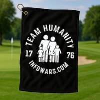Damani Felder Team Humanity 1776 Infowars.Com Golf Towel