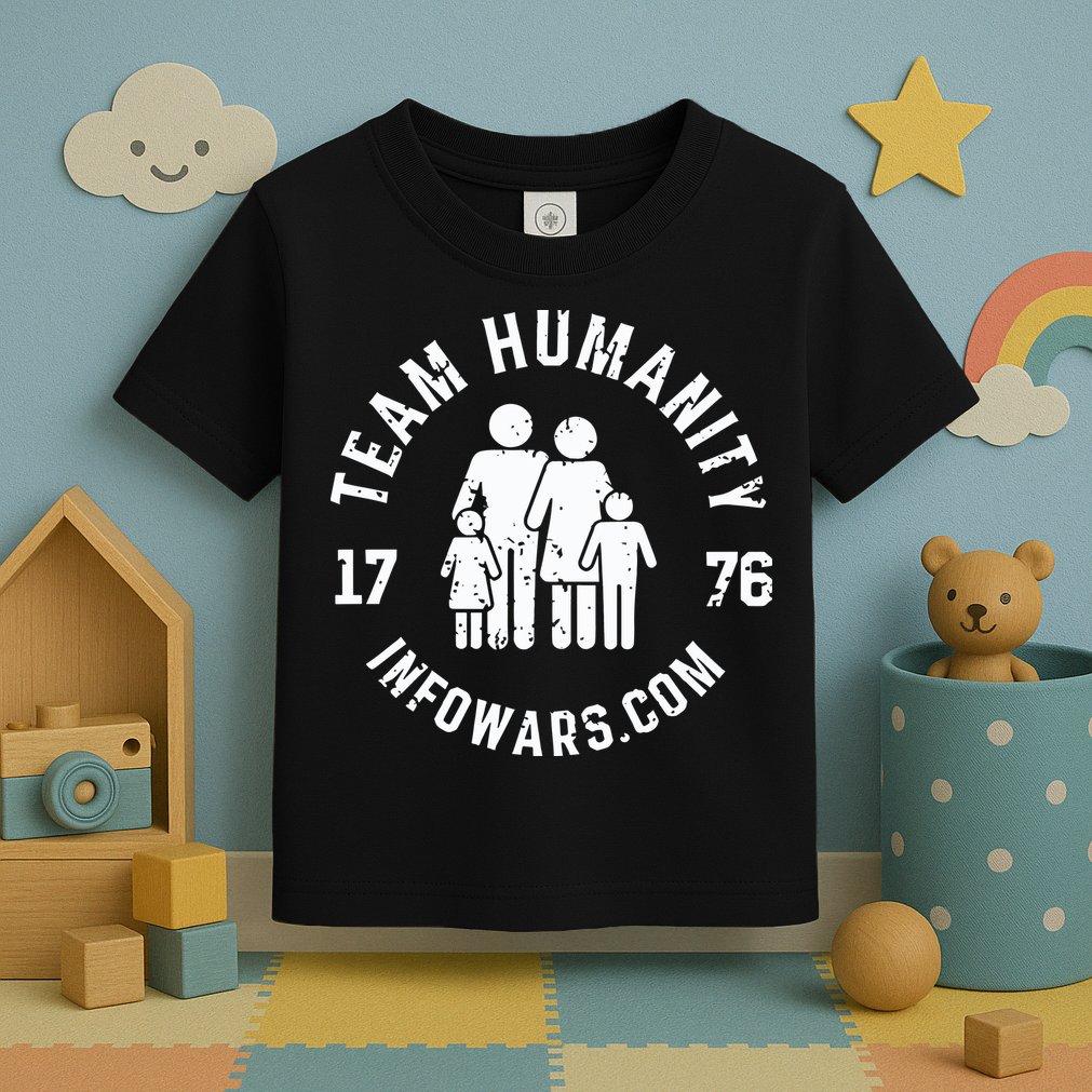 Damani Felder Team Humanity 1776 Infowars.Com Toddler T-Shirt
