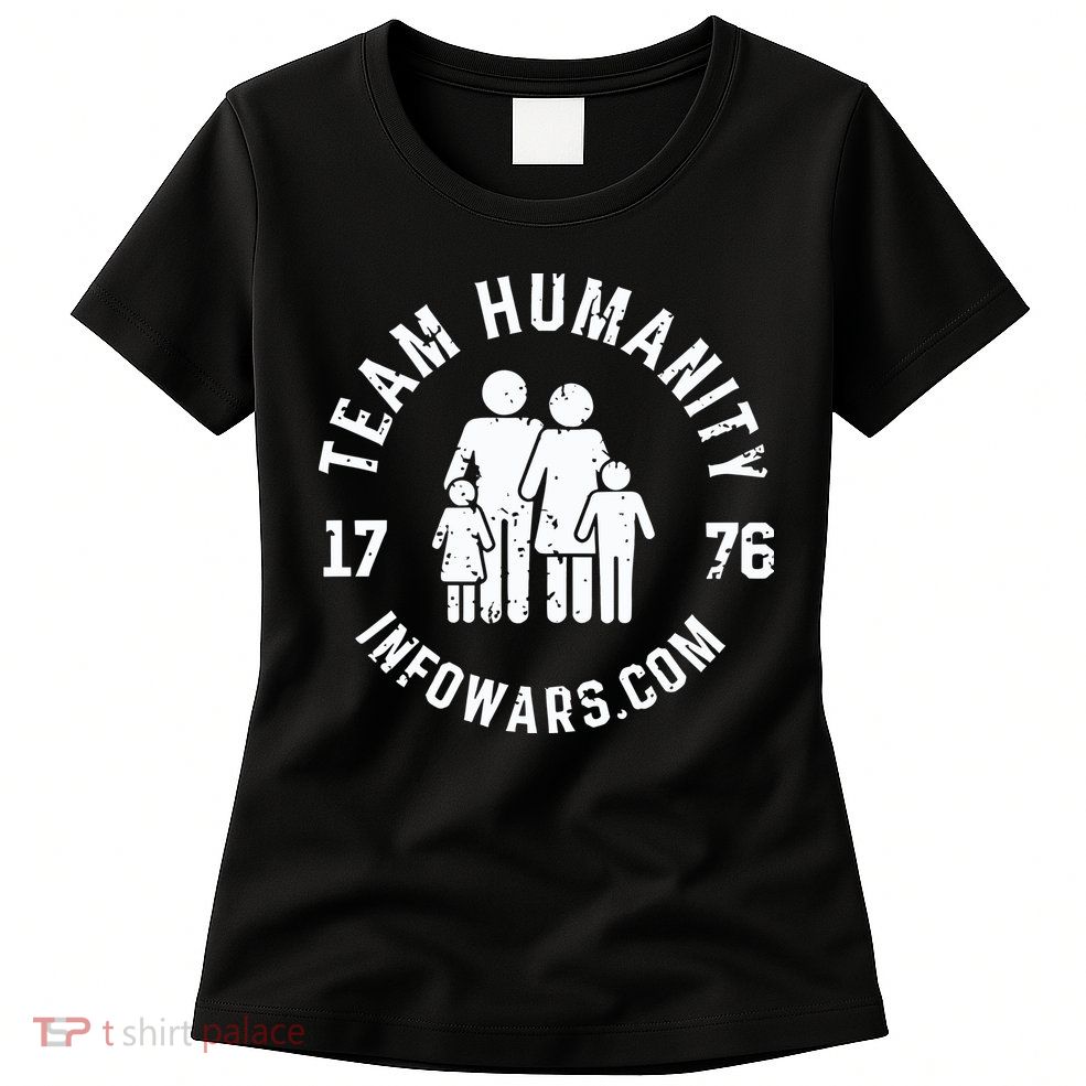 Damani Felder Team Humanity 1776 Infowars.Com Womens T-Shirt