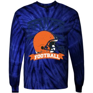 Denver Football Team Supporter Tie-Dye Long Sleeve Shirt