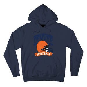 Denver Football Team Supporter Tall Hoodie