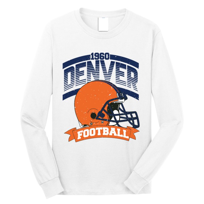 Denver Football Team Supporter Long Sleeve Shirt