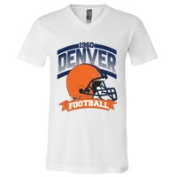 Denver Football Team Supporter V-Neck T-Shirt