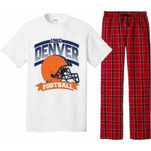 Denver Football Team Supporter Pajama Set