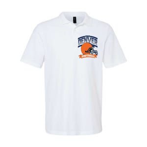 Denver Football Team Supporter Softstyle Adult Sport Polo