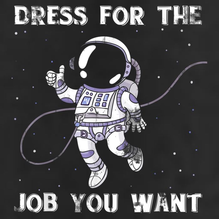 Dress For The Job You Want Astronaut Adult Drive Performance Visor