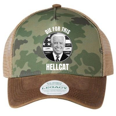 Die For This Hellcat Funny Legacy Tie Dye Trucker Hat